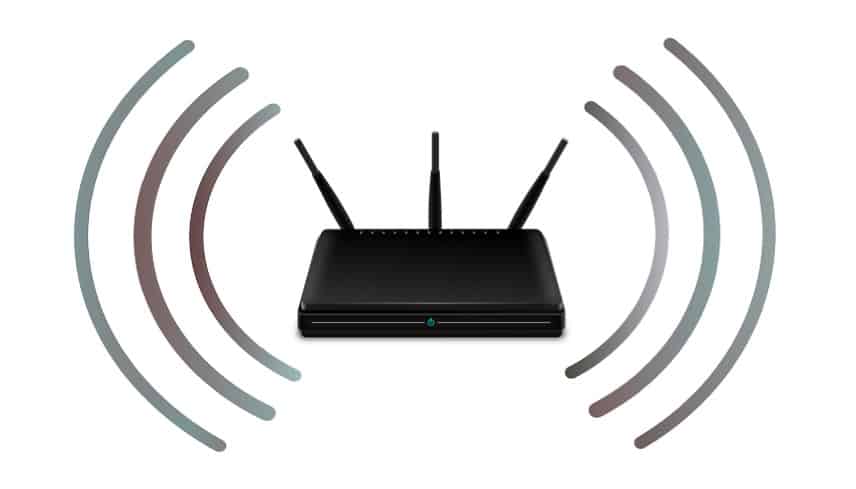 WIFI router radiation