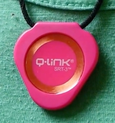 pink EMF necklace