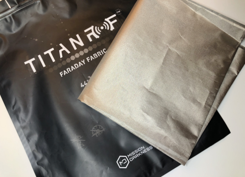 Mission Darkness TitanRF Faraday fabric kit